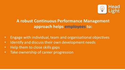 employees and continuous performance management